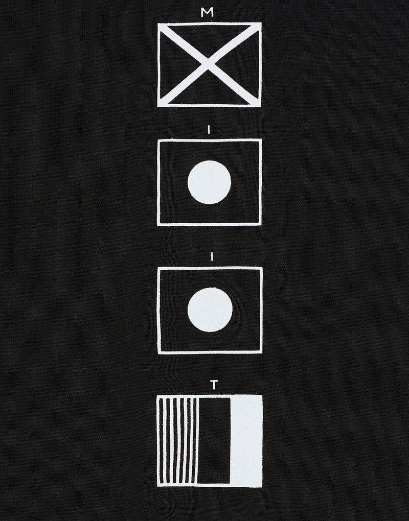 Short-sleeved Marina-print T-shirt 4