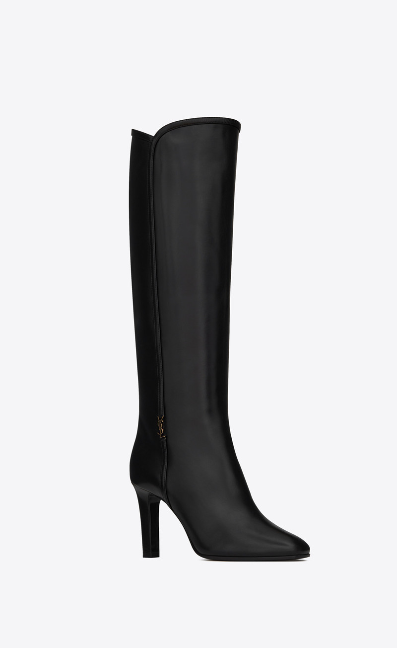 jane monogram boots in smooth leather 5