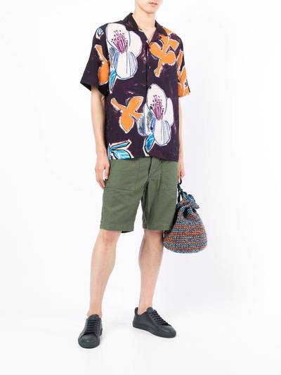 Paul Smith floral-print short-sleeve shirt outlook