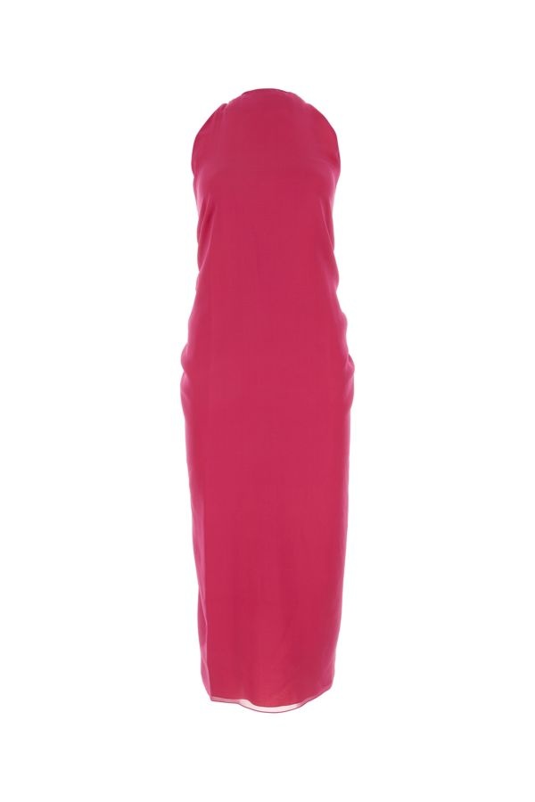 ワンピース FENDI Fuchsia Silk Dress FENDI Fendi Woman Fuchsia Silk Dress | luosophy | REVERSIBLE