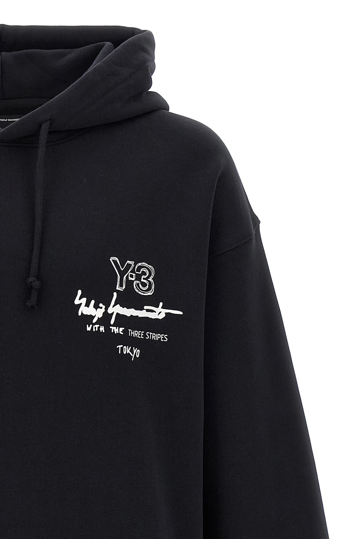 'Y-3 Graphic FT' hoodie - 4