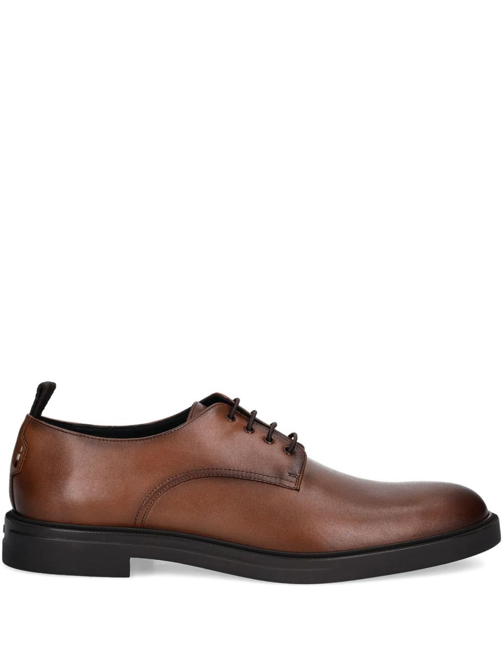 Calev leather lace-up derby shoes - 1
