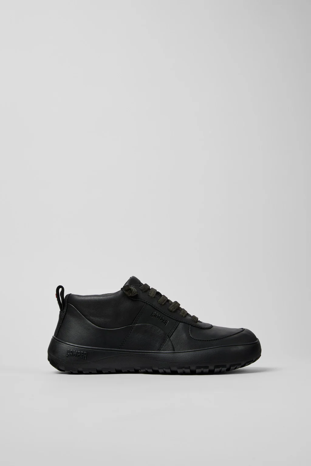 Peu Serra Black Leather and Nubuck Ankle Boots for Women. - 1