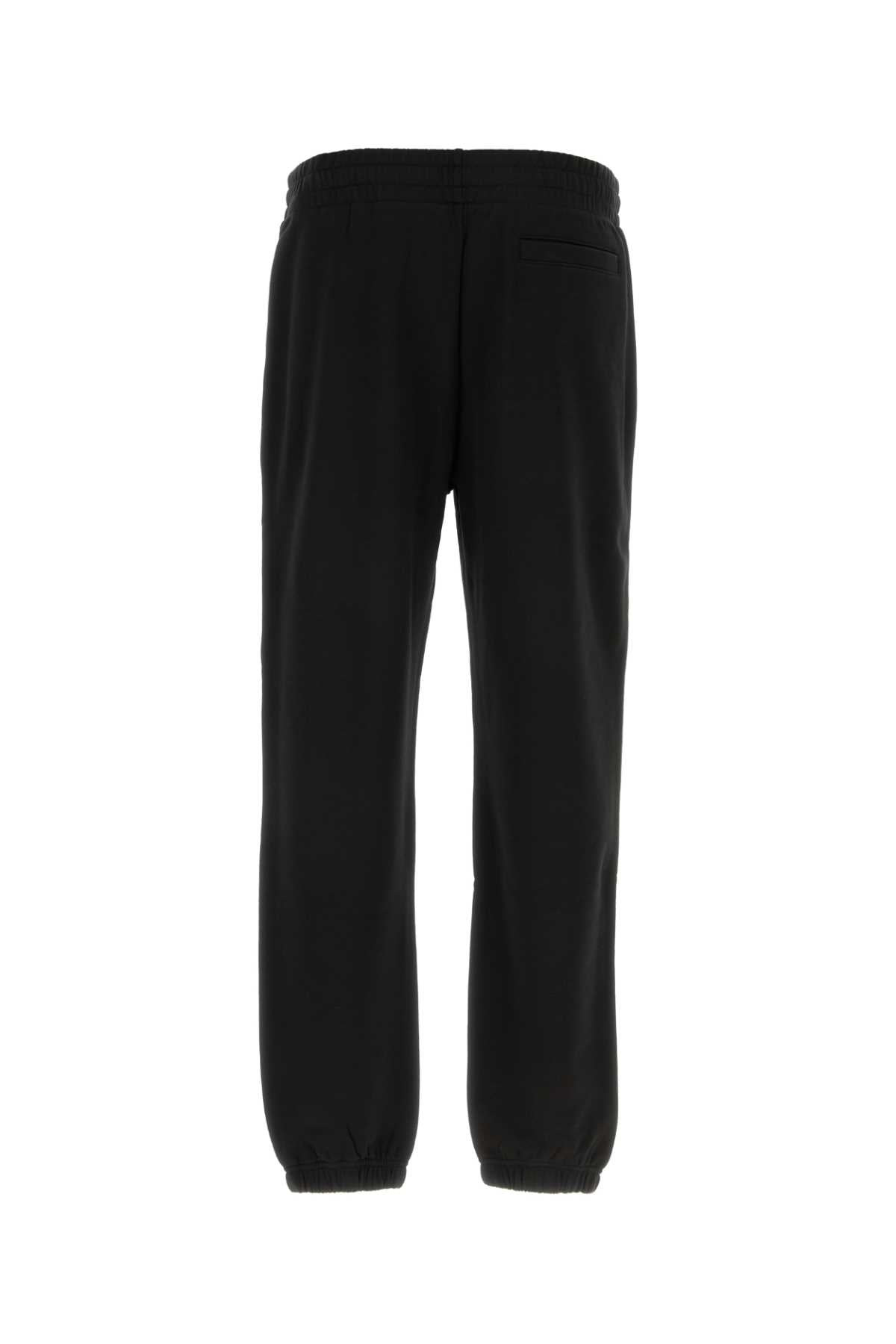 Moncler Men Black Cotton Joggers - 2