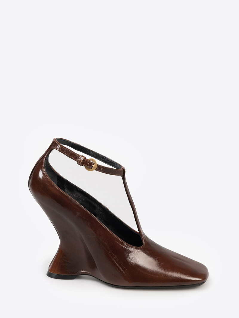 Dries Van Noten LEATHER WEDGE MARY JANES outlook