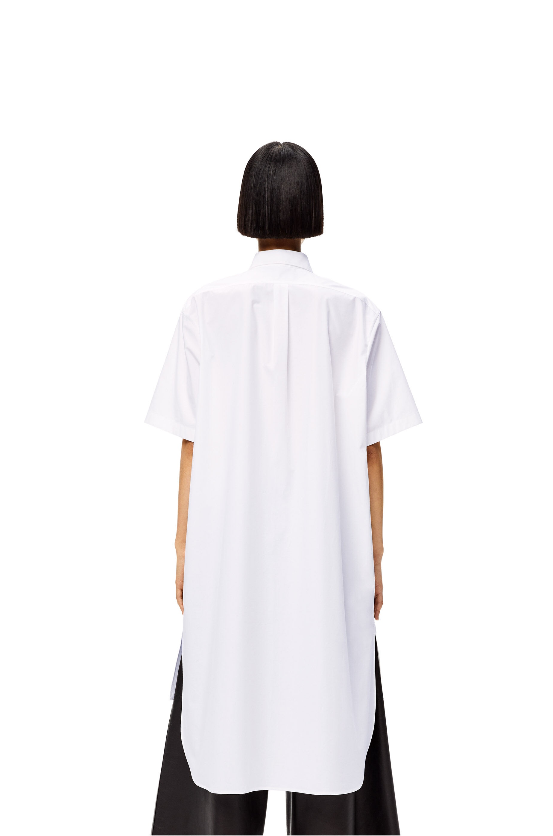 Plastron shirt in cotton - 4