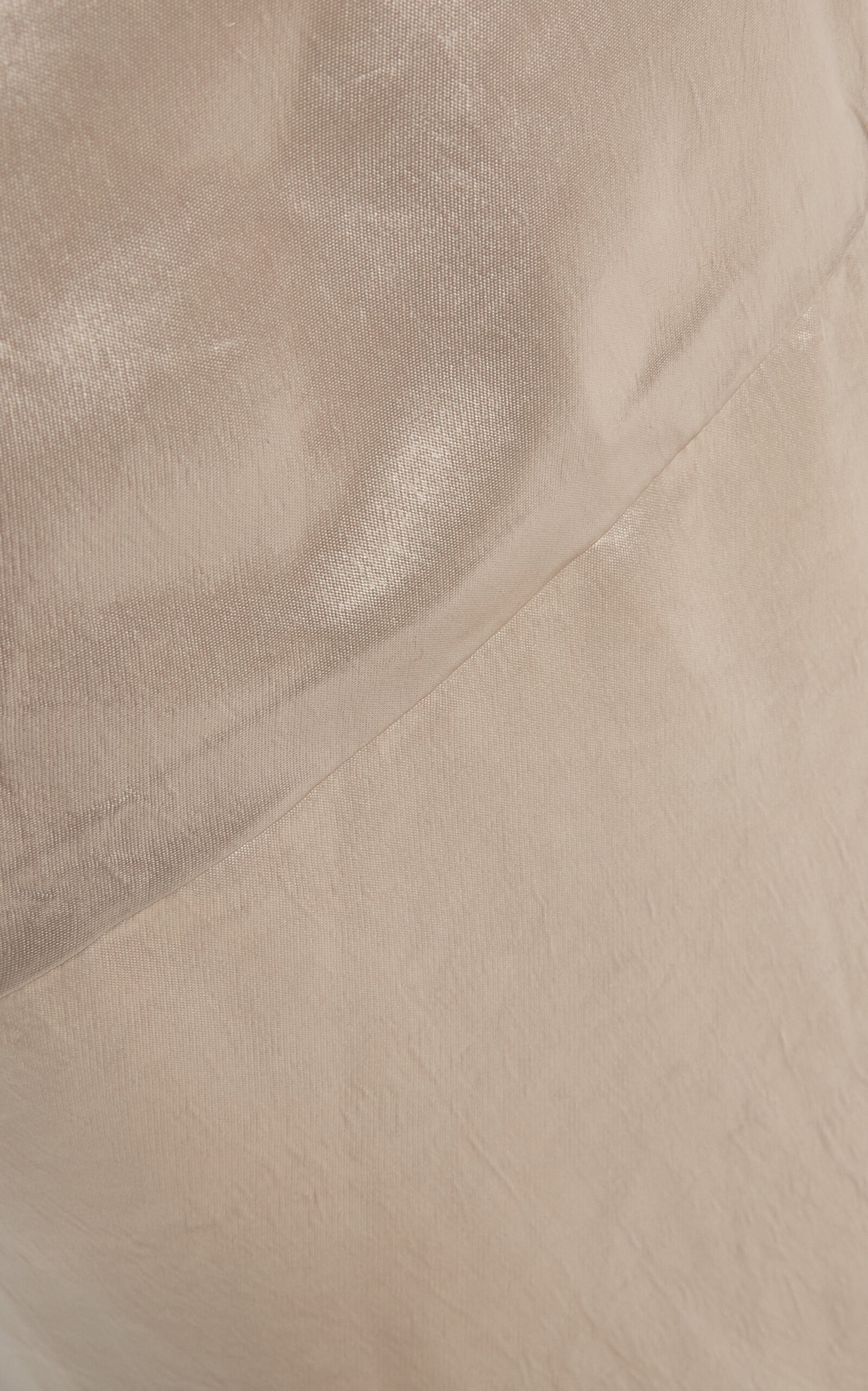 Kobe Exposed-Back Linen-Blend Maxi Dress silver - 5
