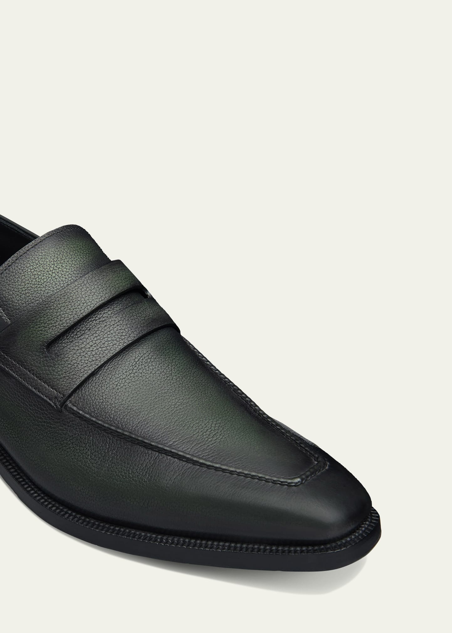 Men's Andy Demesure Flex Leather Penny Loafers - 4