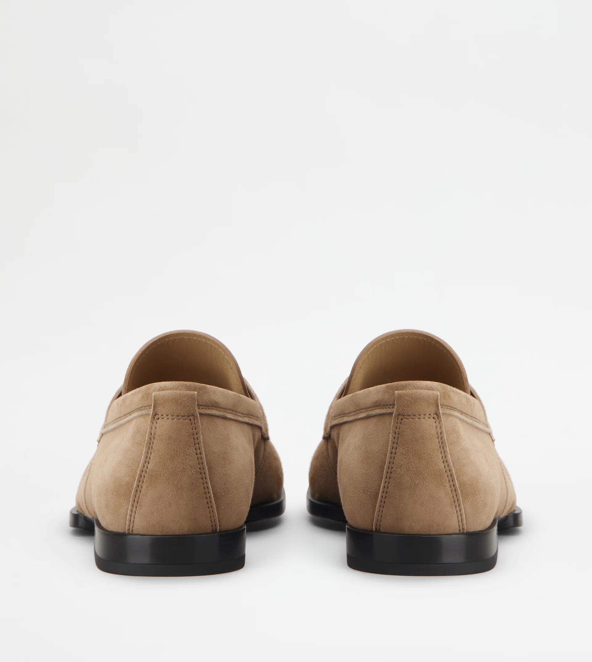 LOAFERS IN SUEDE - BROWN - 2