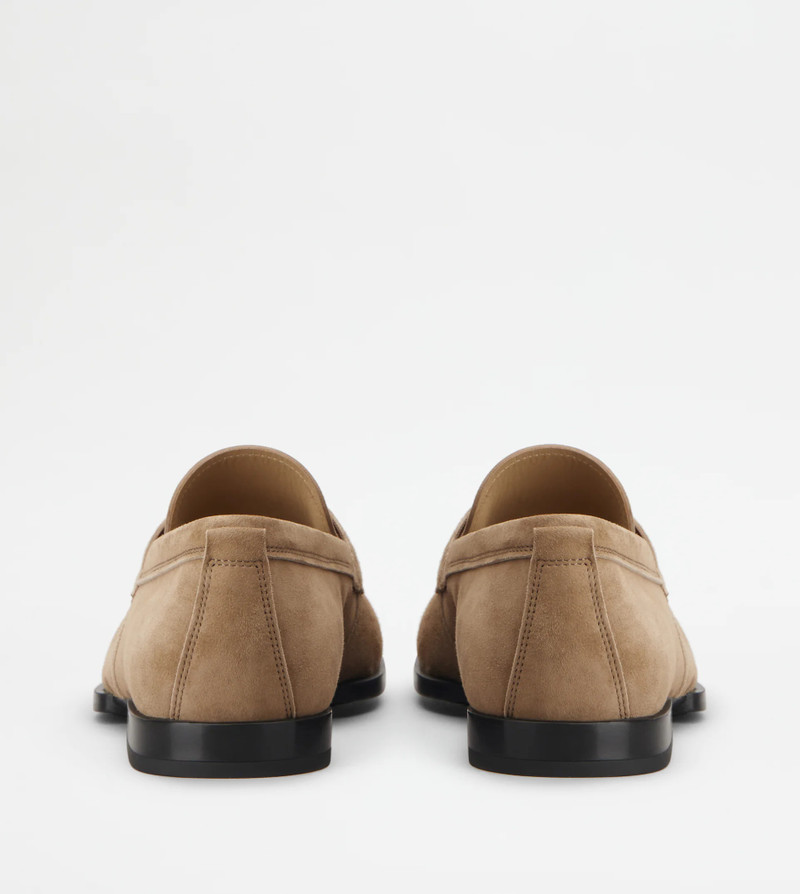 Tod's LOAFERS IN SUEDE - BROWN outlook