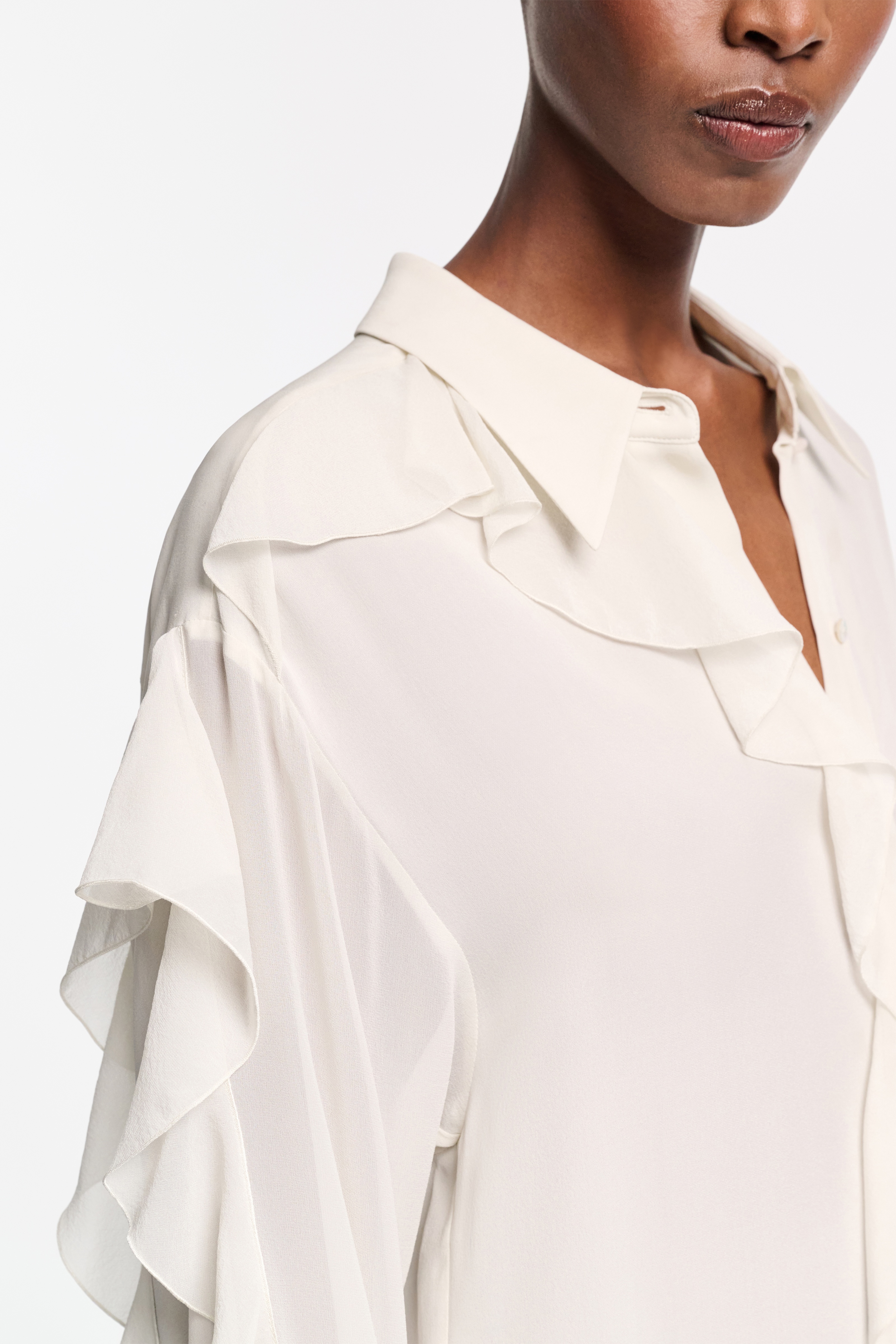 SHEER TWIST I blouse - 7