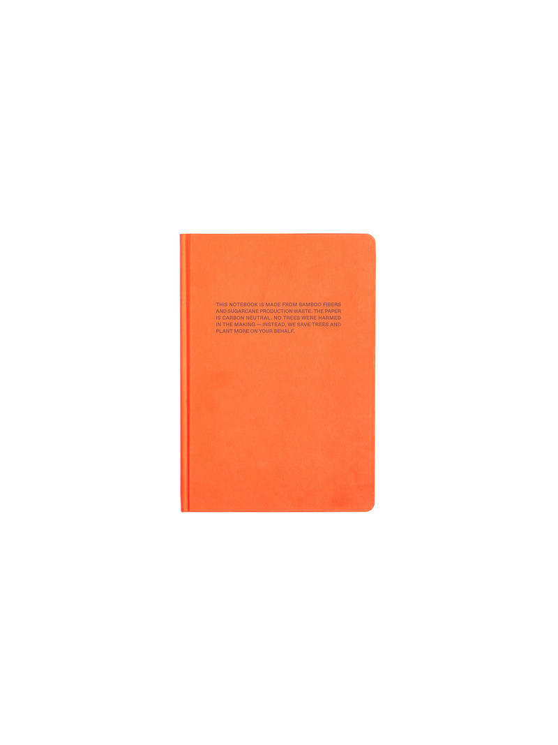 Tree Free Notebook - Persimmon Orange 1
