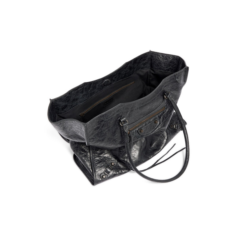 Women's Le City Tote Bag Medium in Black 4
