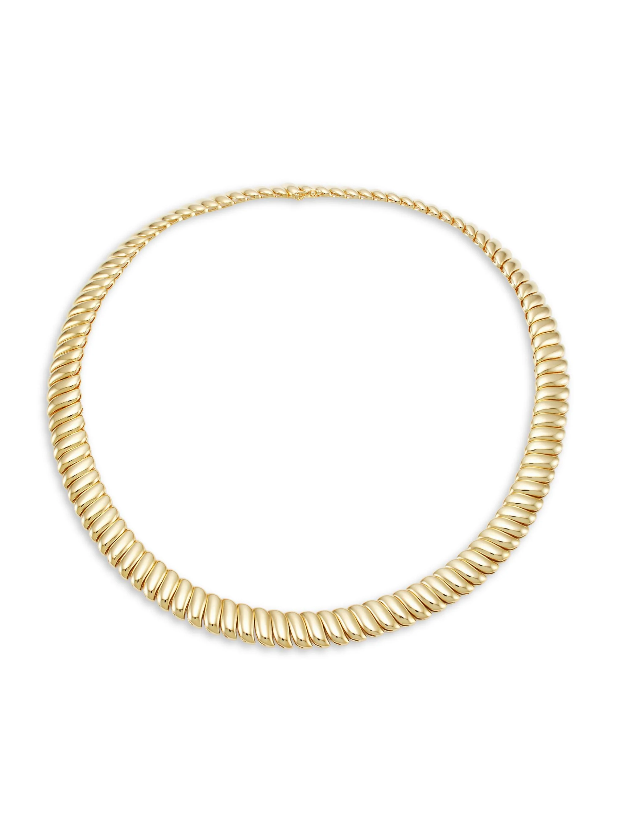 Women's 18K Yellow Gold Choker Necklace - Yellow Gold - 1