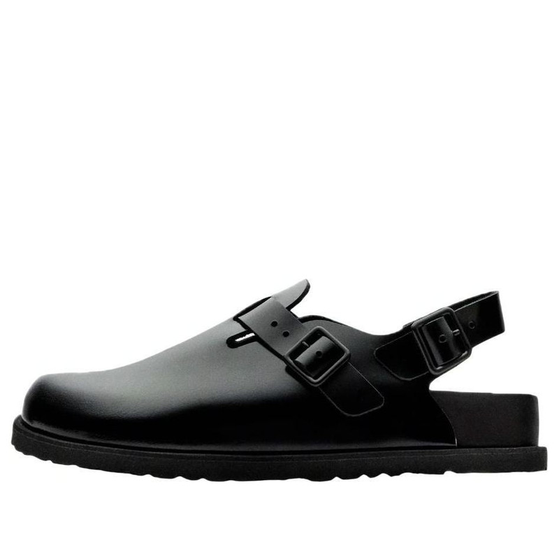 Birkenstock Tokio II Natural Leather Sandals 'Black' 1026796 1