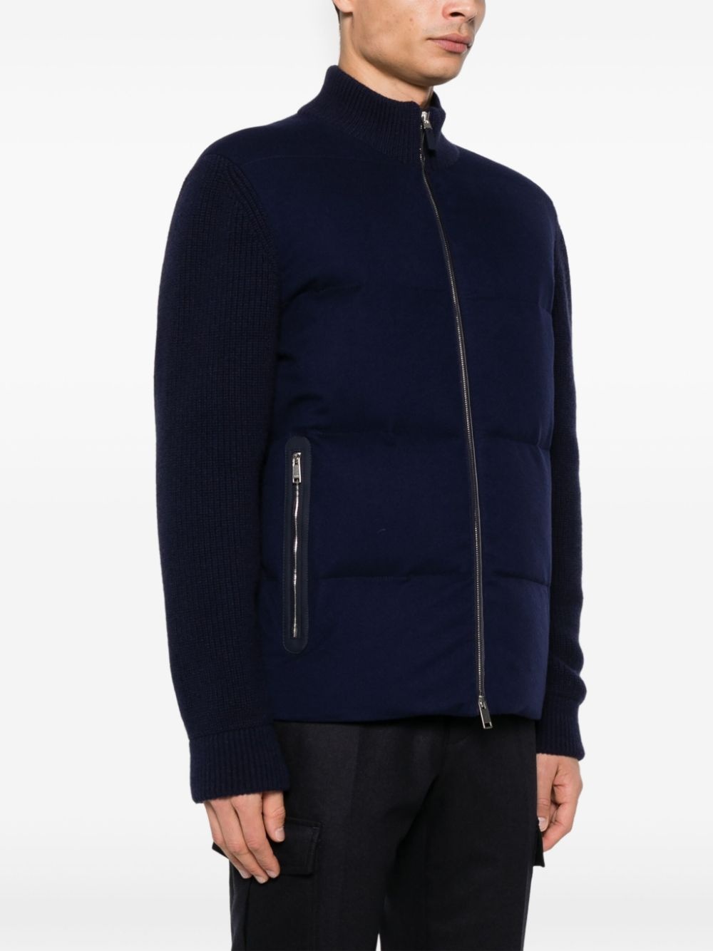 cashmere puffer jacket - 3
