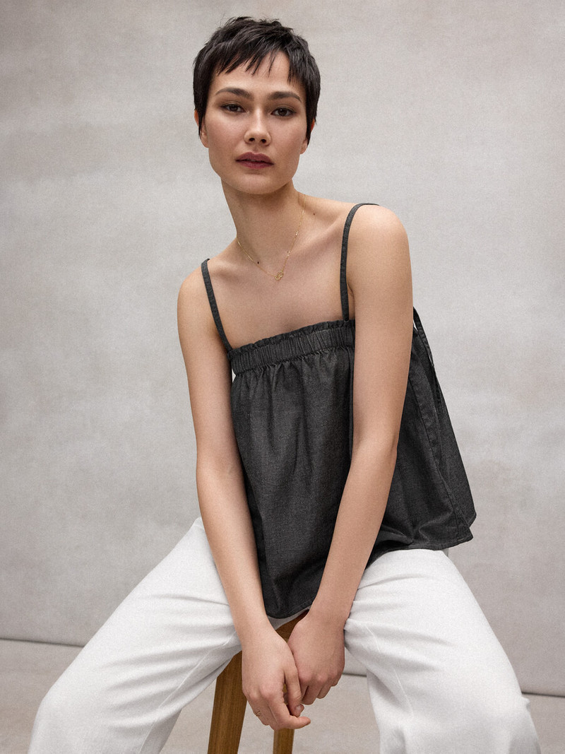 Airy Organic Cotton Twill Cami 7