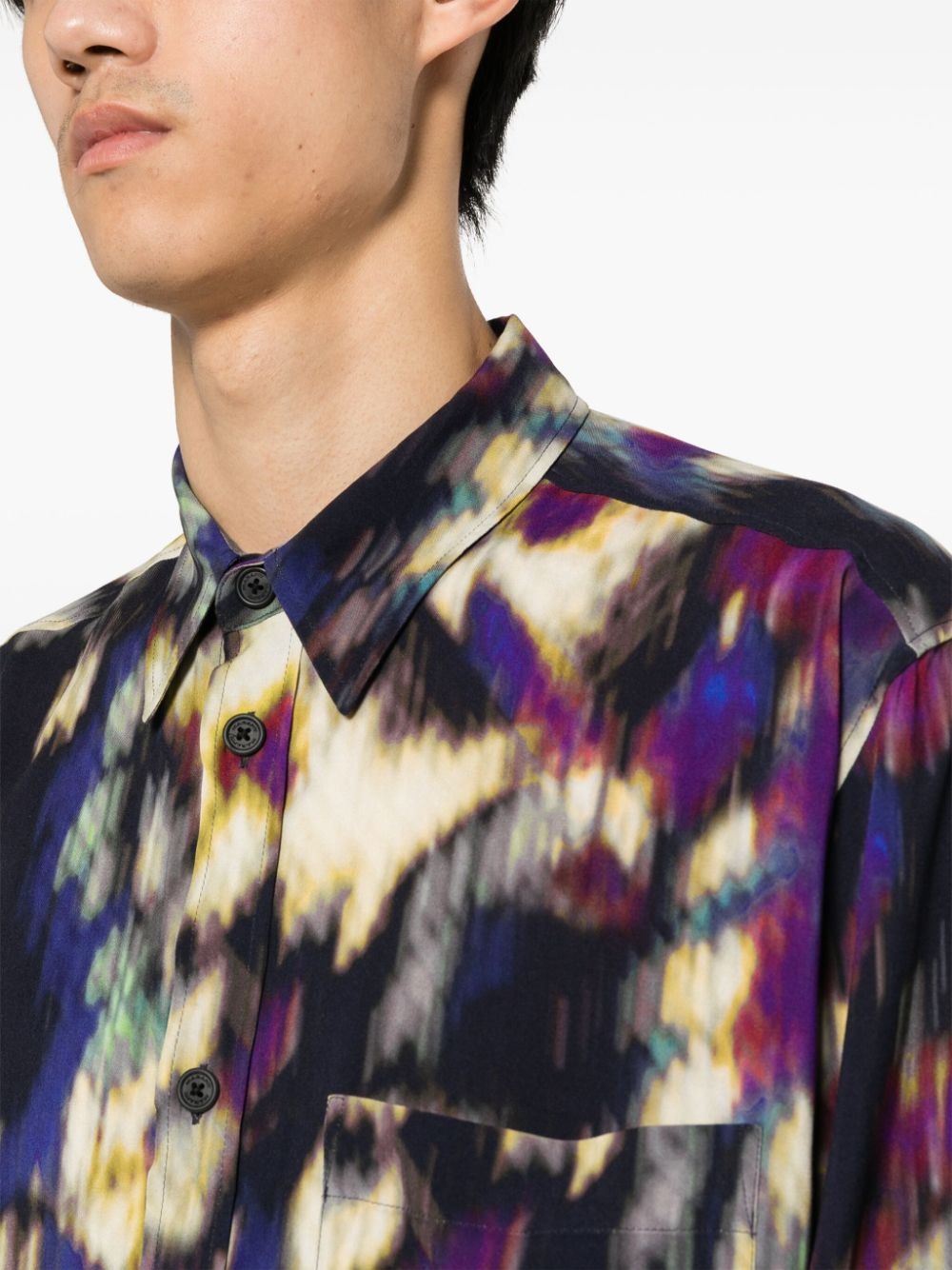 Vidjay abstract-print shirt - 5