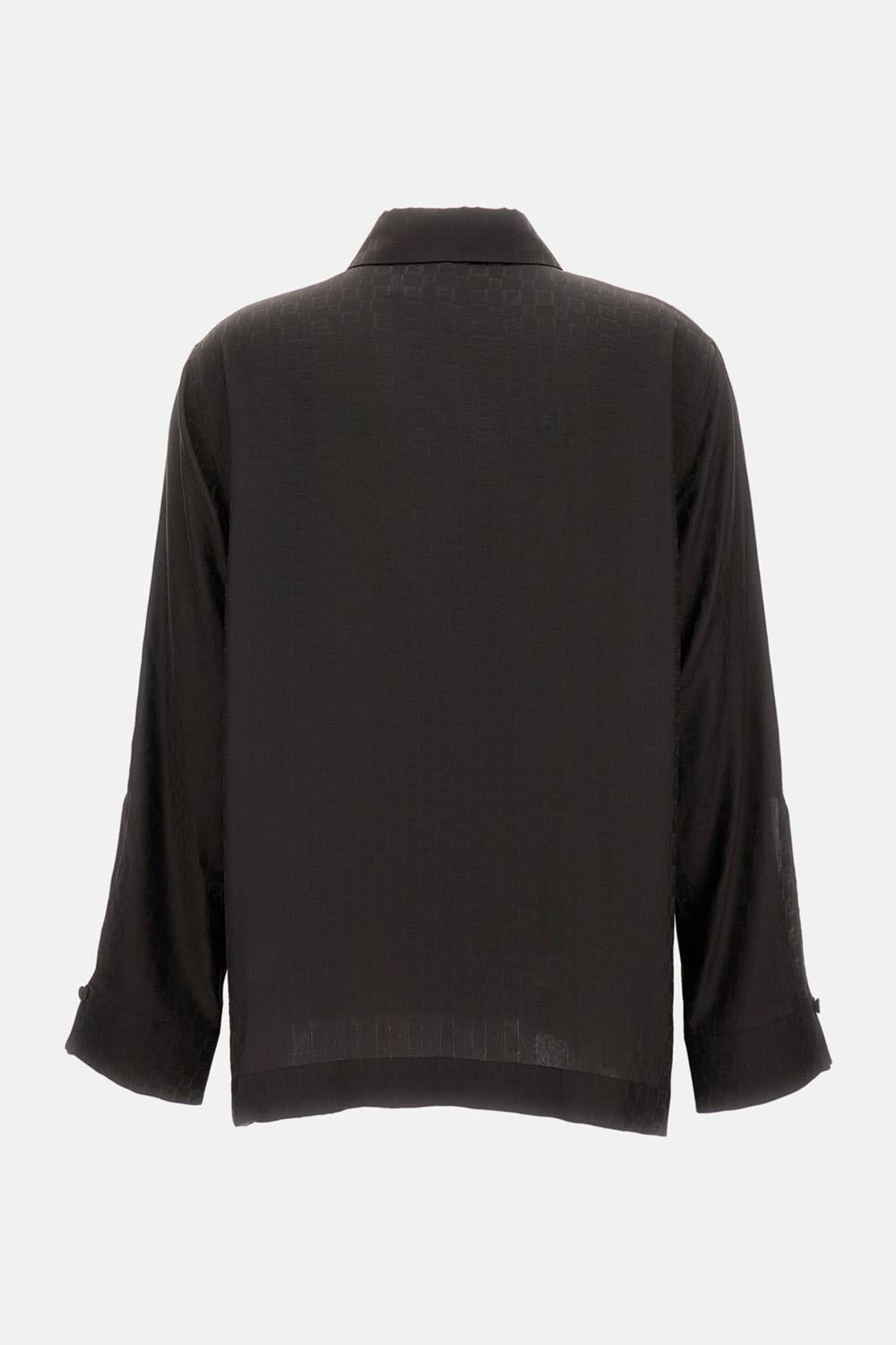 Jacquard FF silk shirt - 2