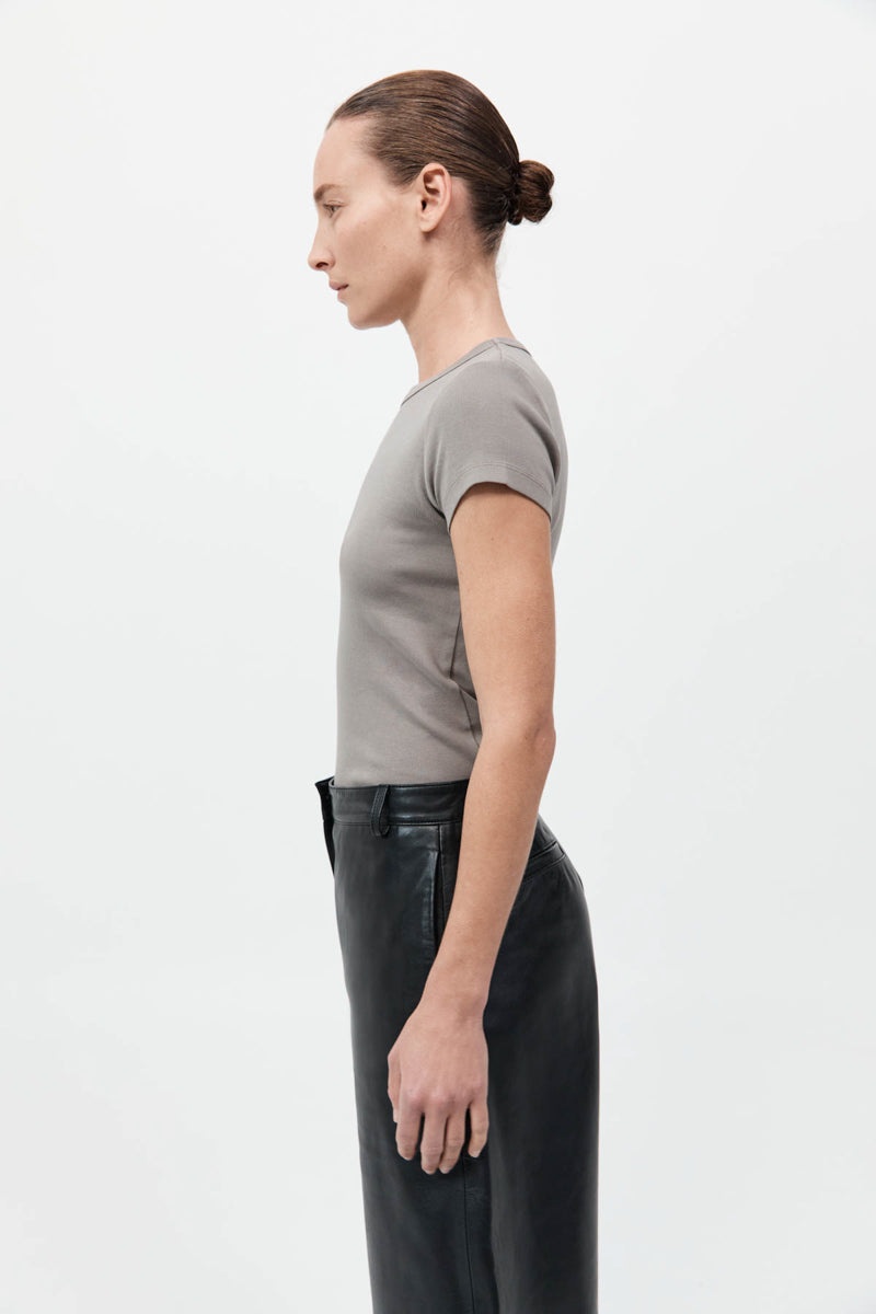 Organic Cotton Baby Tee - Slate - 4