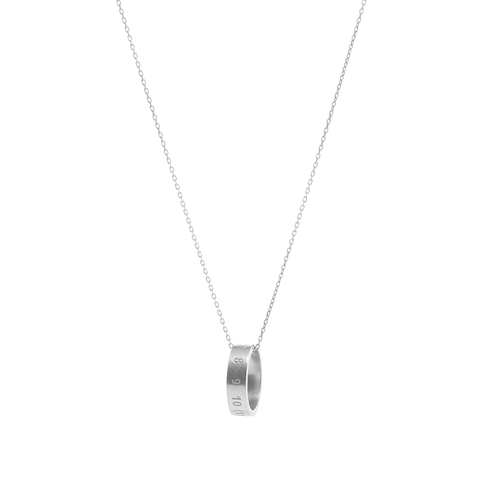 Maison Margiela Number Logo Ring Necklace - 1