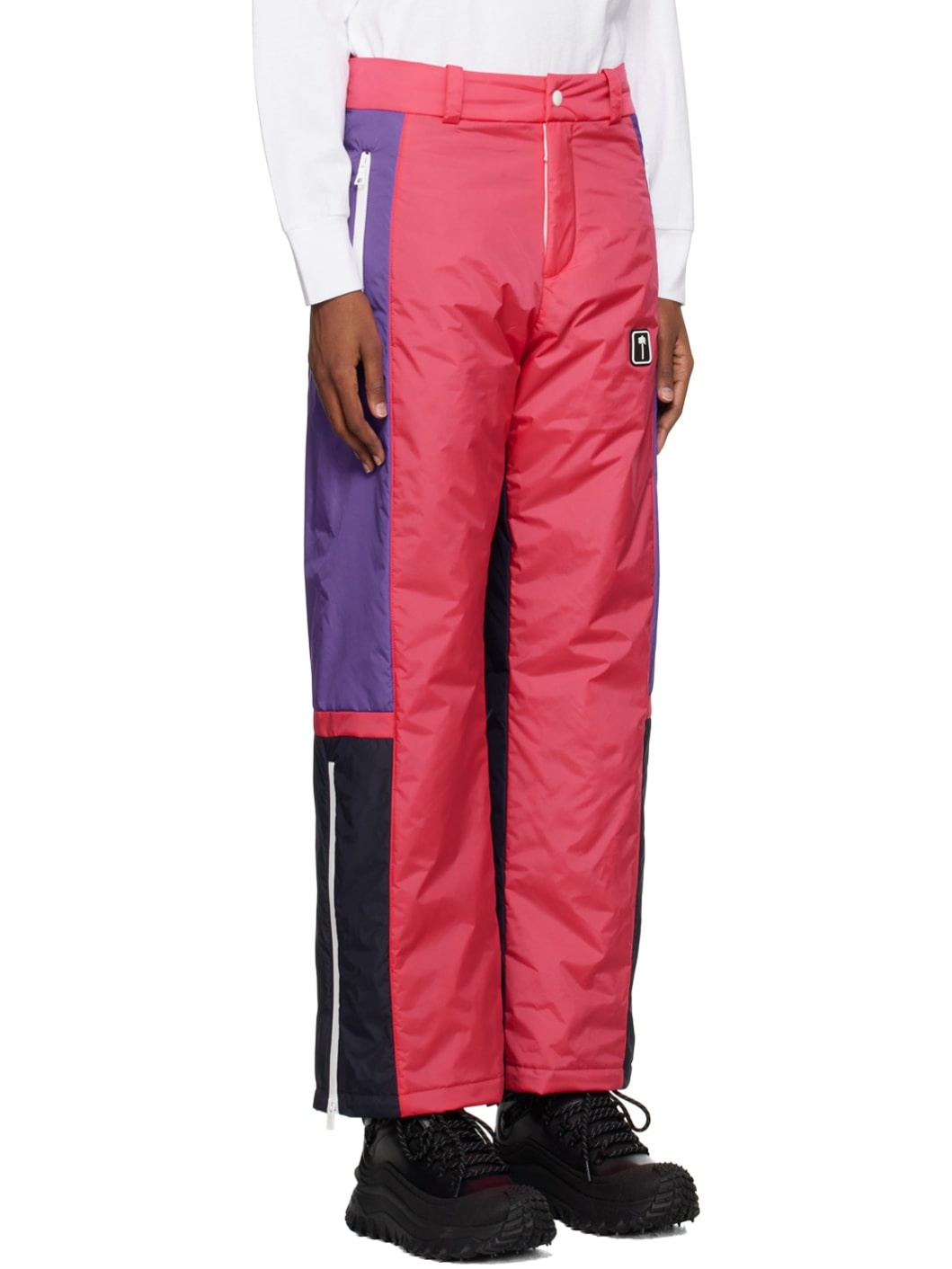 Pink Thunderbolt Ski Pants - 2