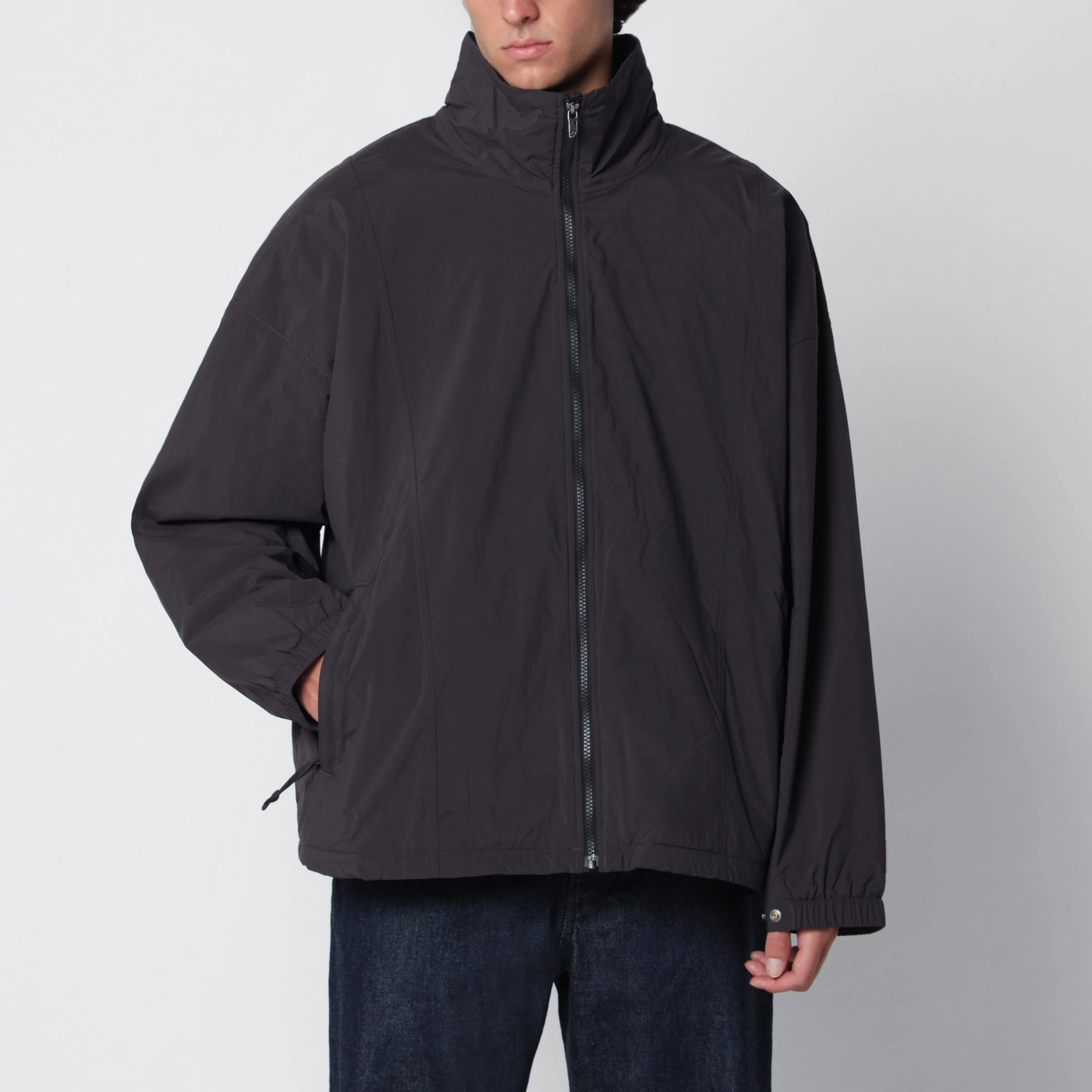Red Box Obsidian fleece-lined nylon jacket - 1