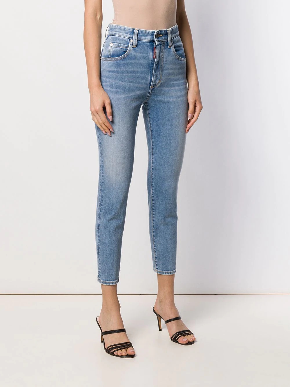 skinny cropped jeans - 3