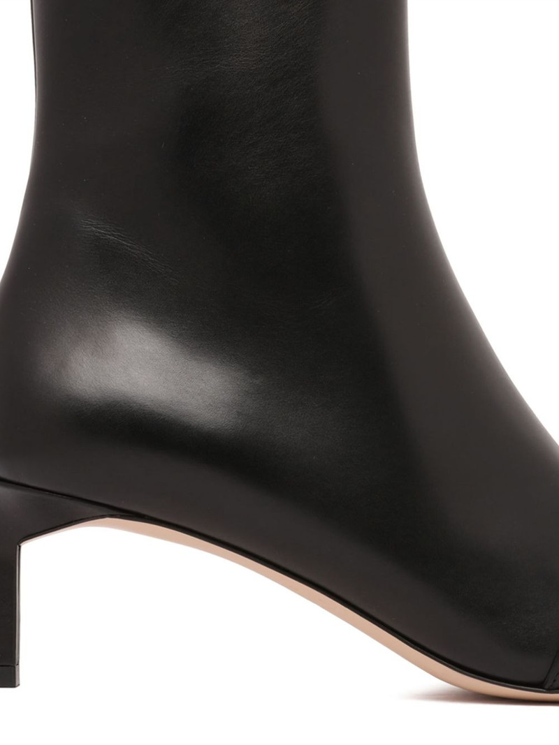 55mm leather ankle boots 4