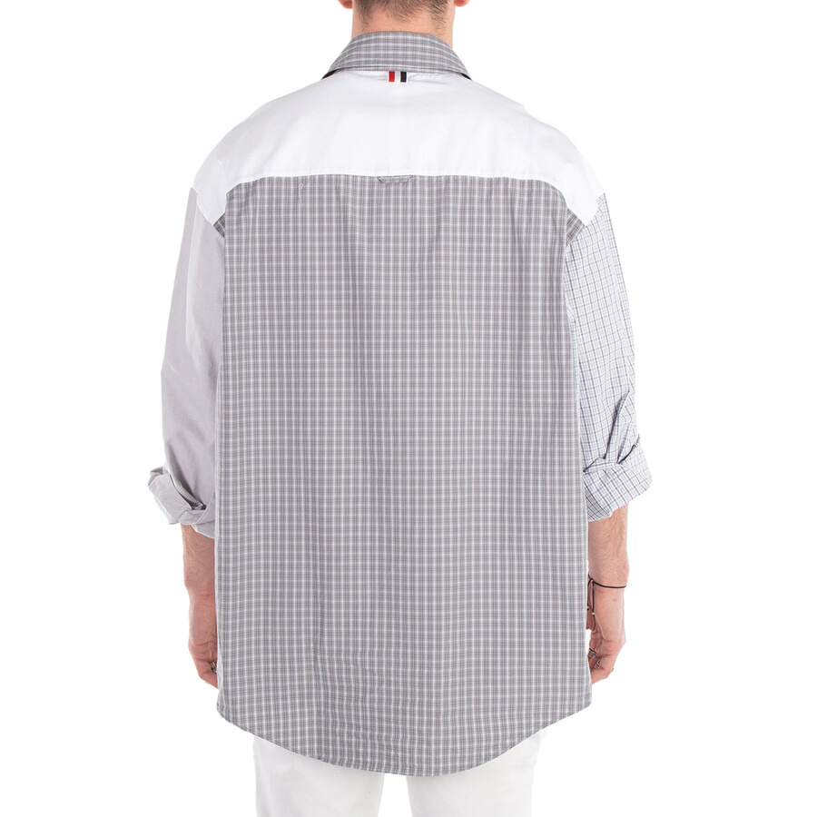 Thom Browne Funmix Oversized Long Sleeve Shirt - 3
