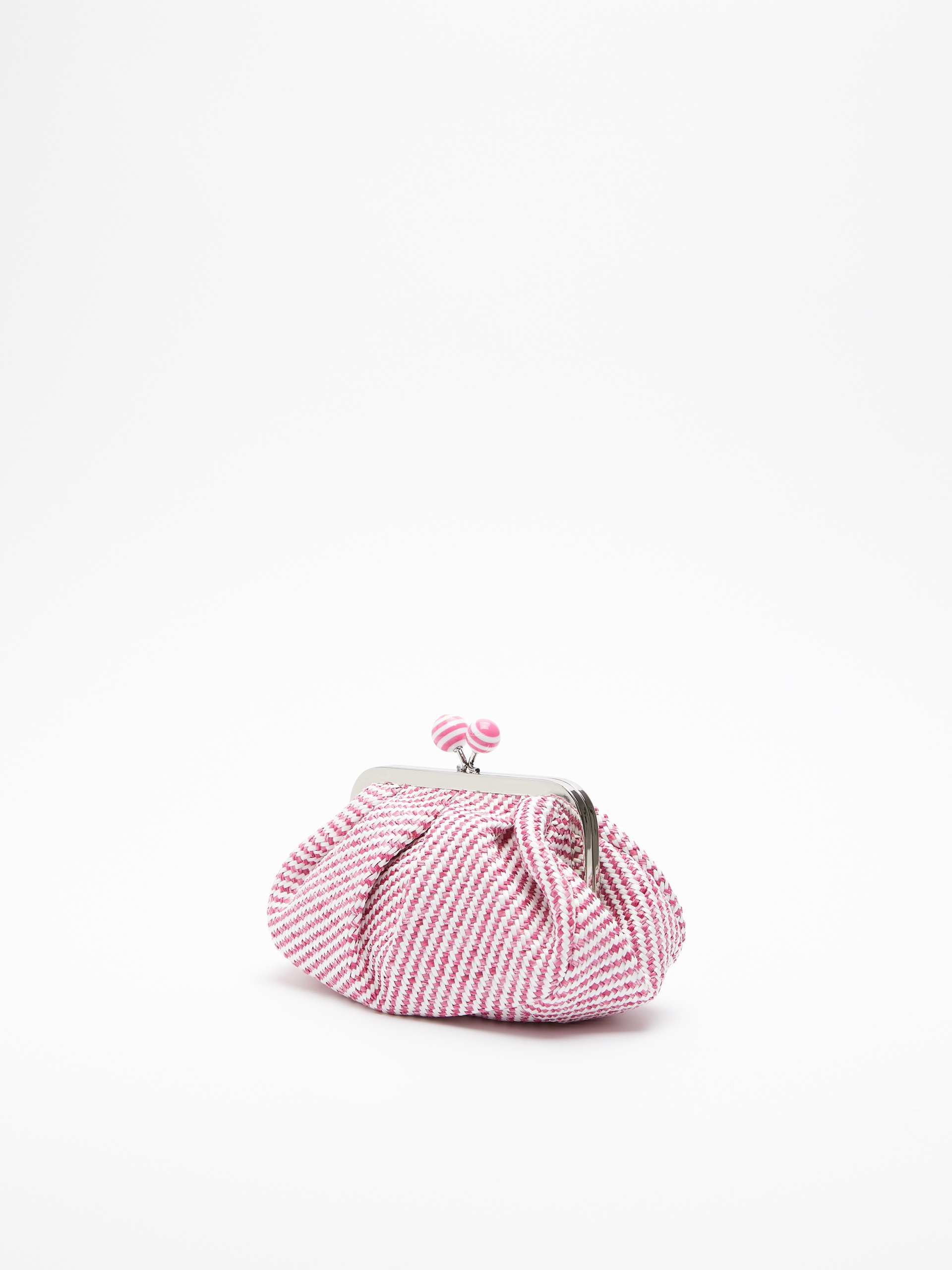 QUINCY Small Pasticcino Bag in raffia - 2