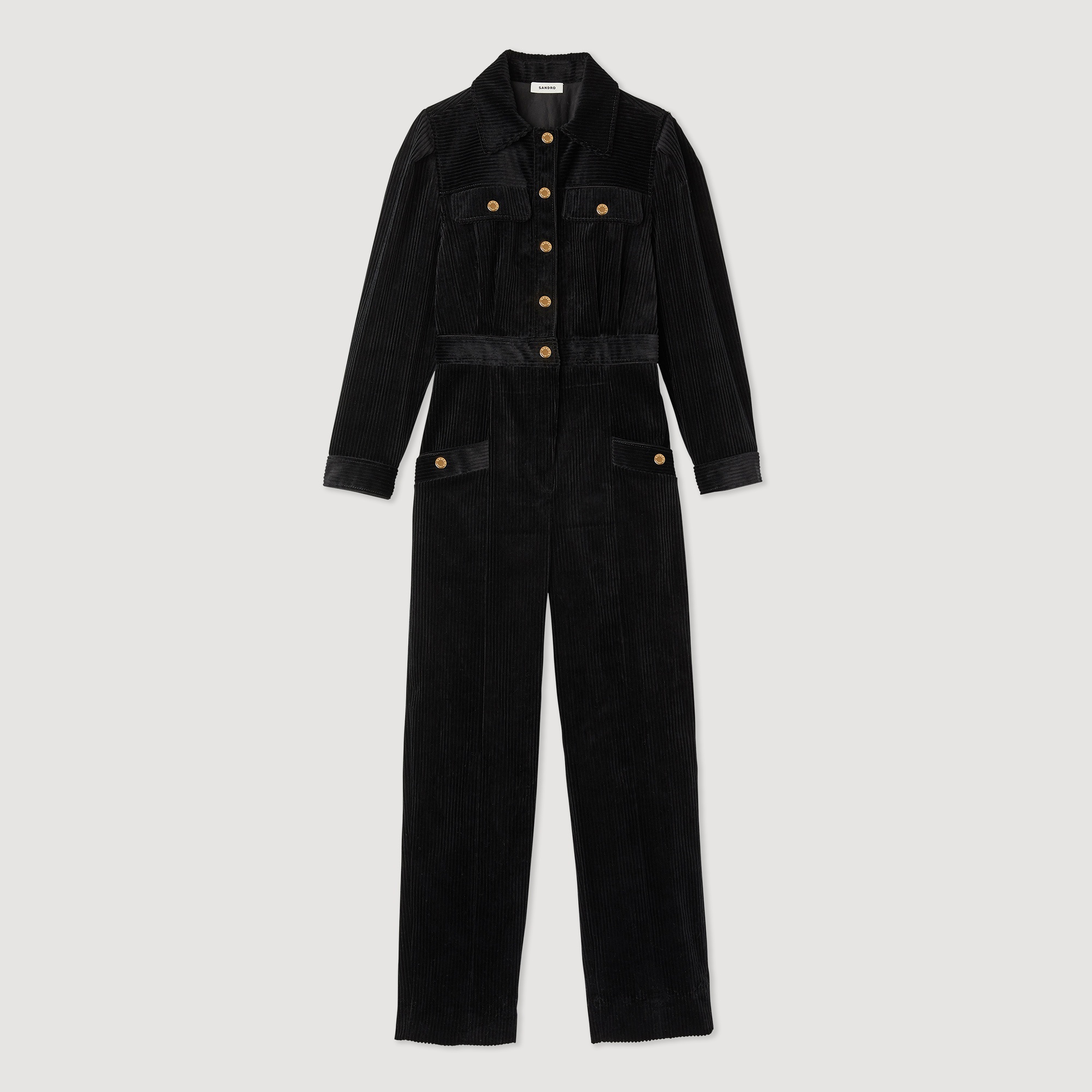 Corduroy jumpsuit - 1