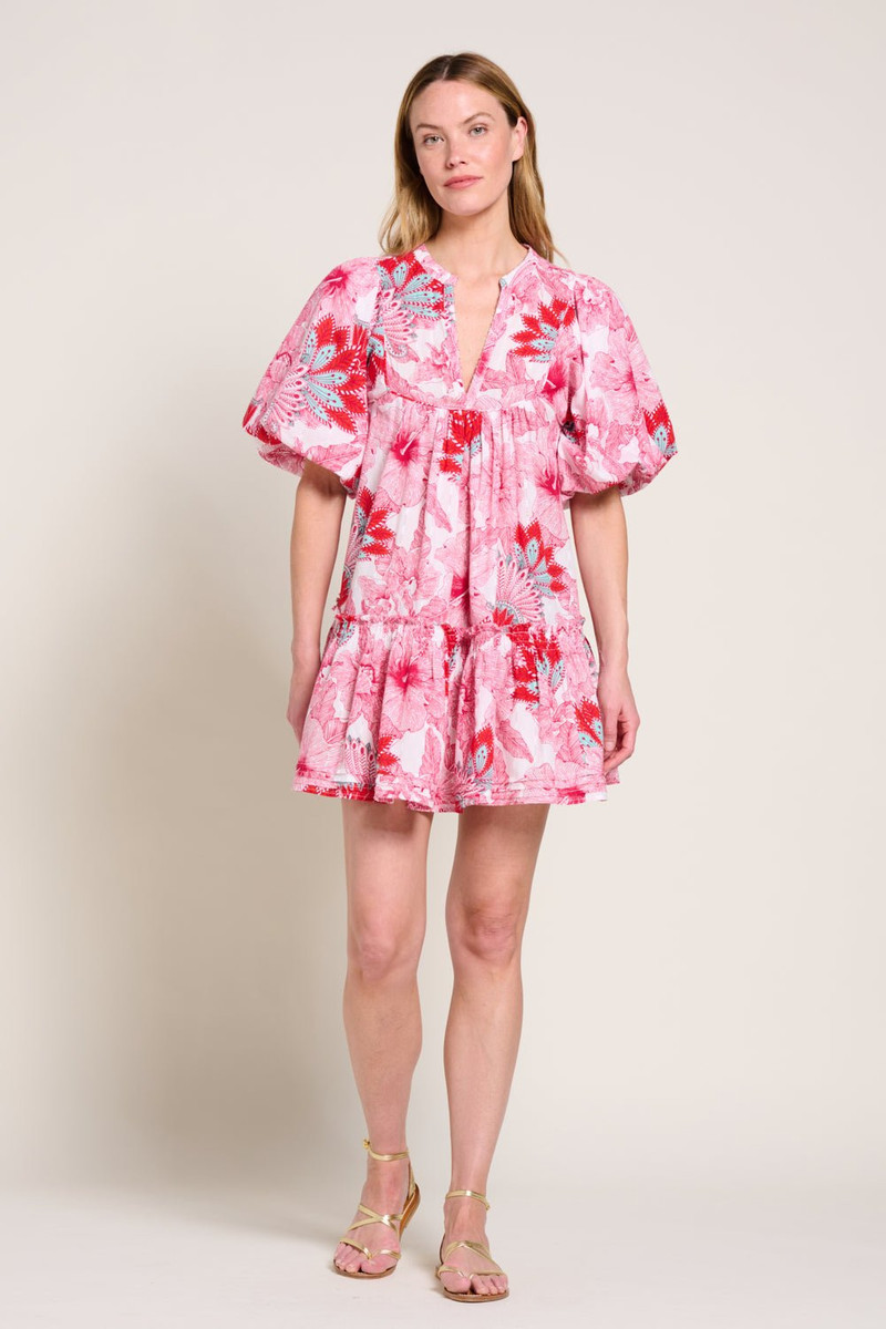 Poupette St Barth Mini Dress Cruz - Pink Padang outlook
