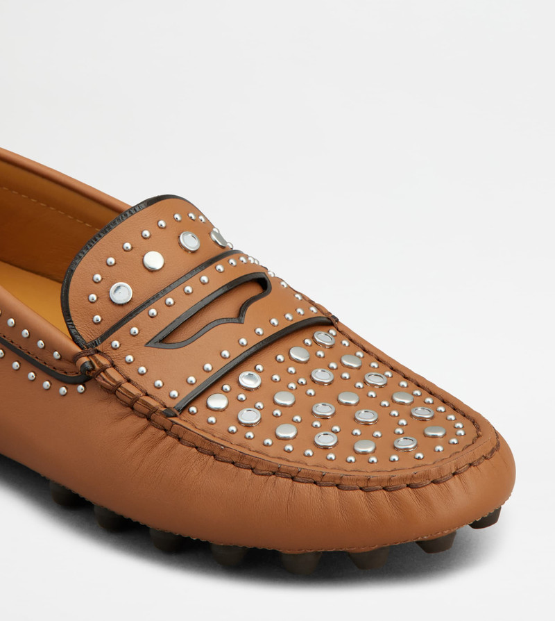 GOMMINO BUBBLE IN LEATHER - BROWN 6
