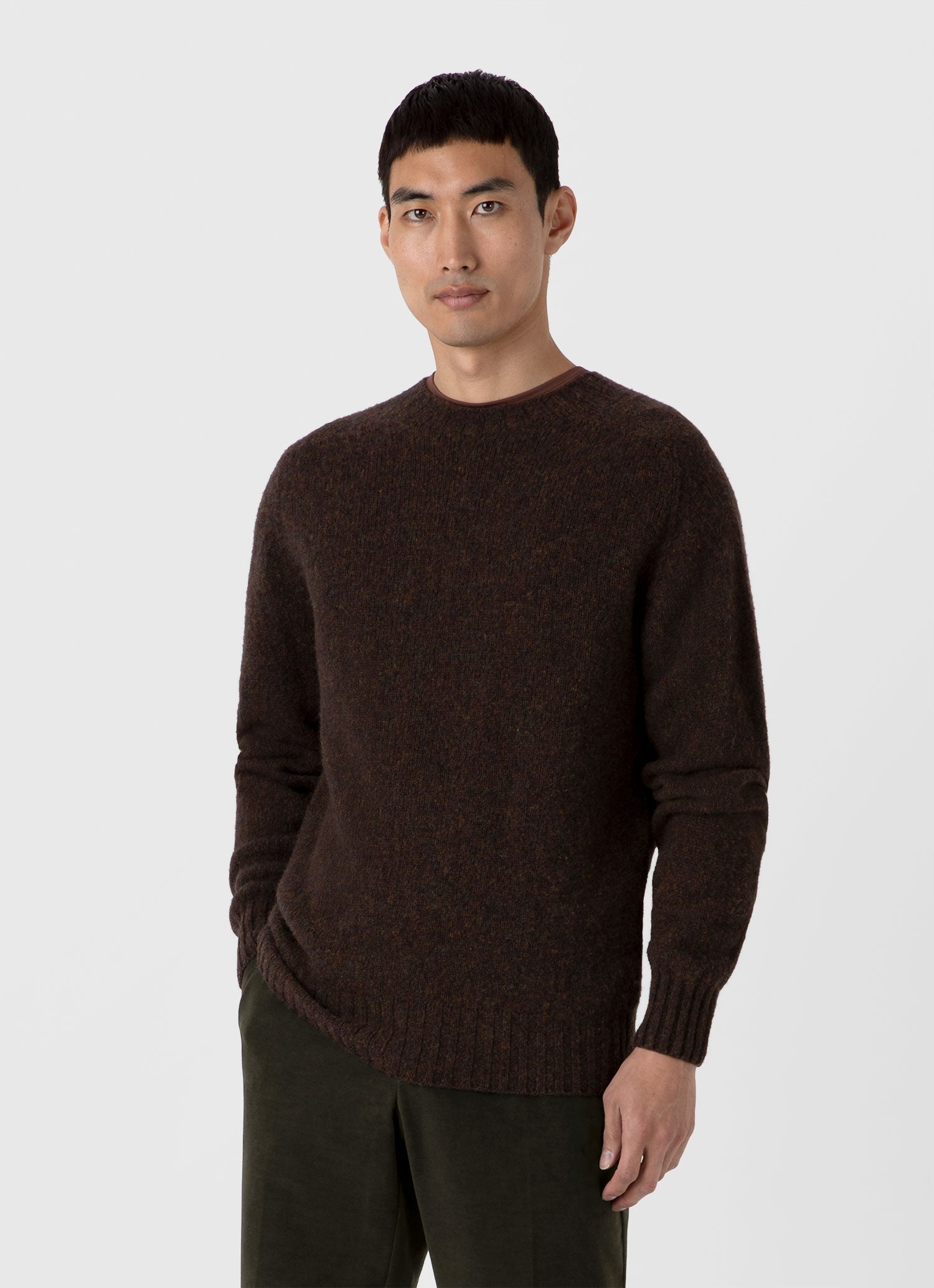 Shetland Crew Neck Jumper - 2