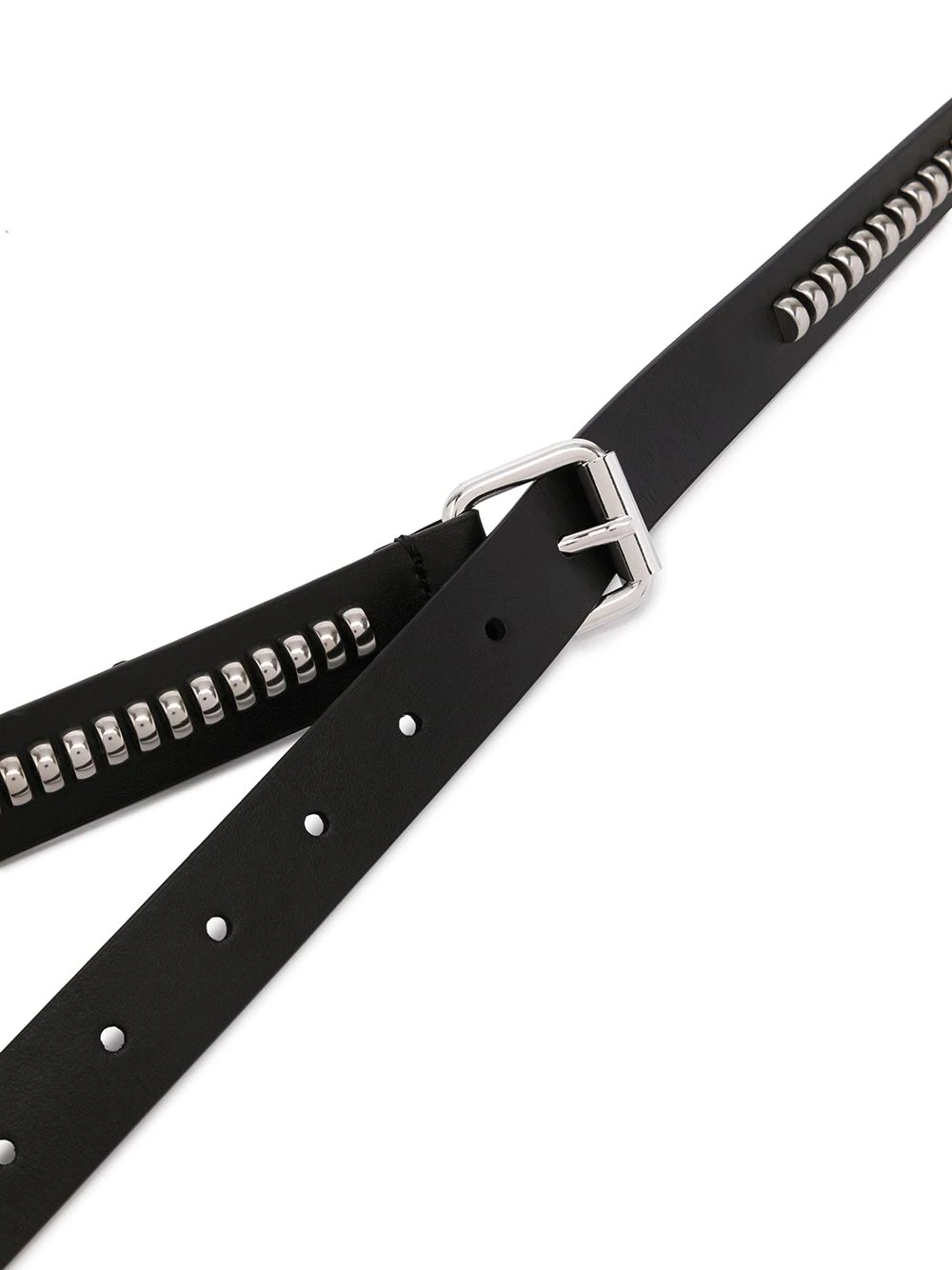 studded skinny belt - 2