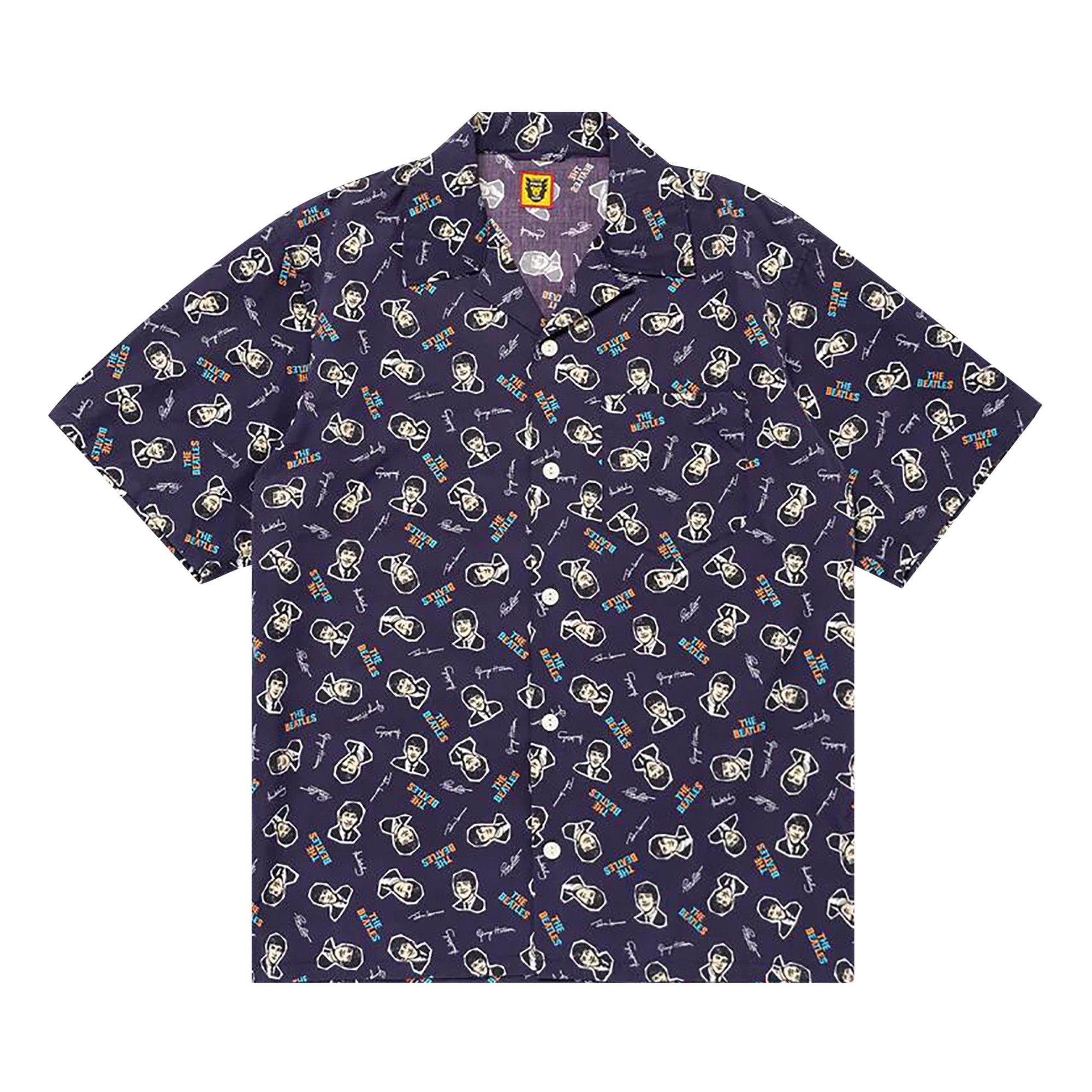 Human Made Beatles Aloha Shirt 'Navy' - 1