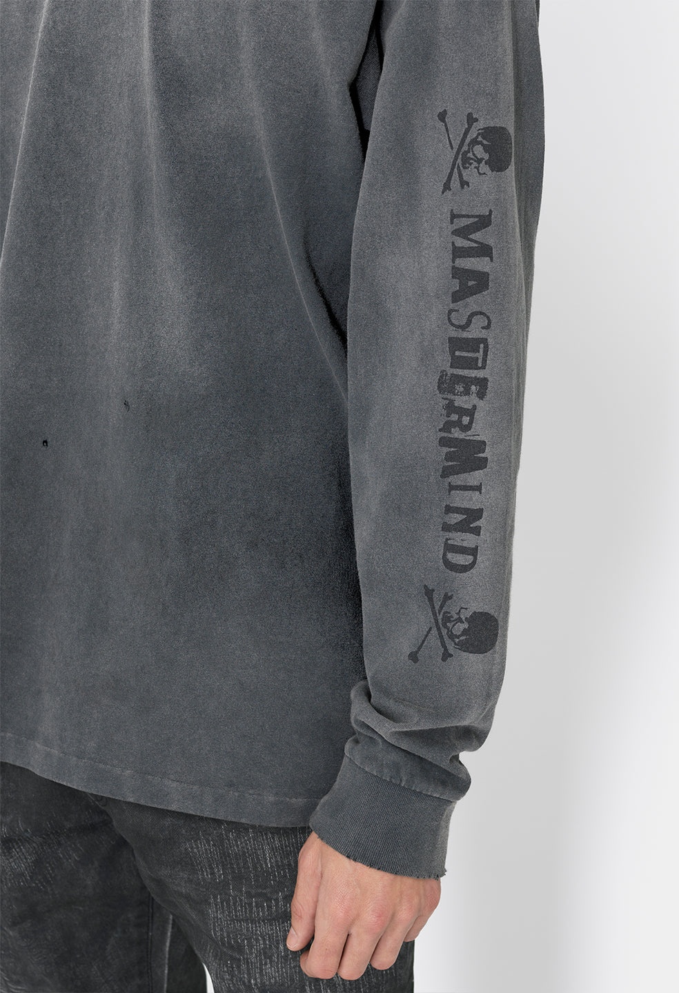 JE X MASTERMIND LS VINTAGE ROCK TEE - 7