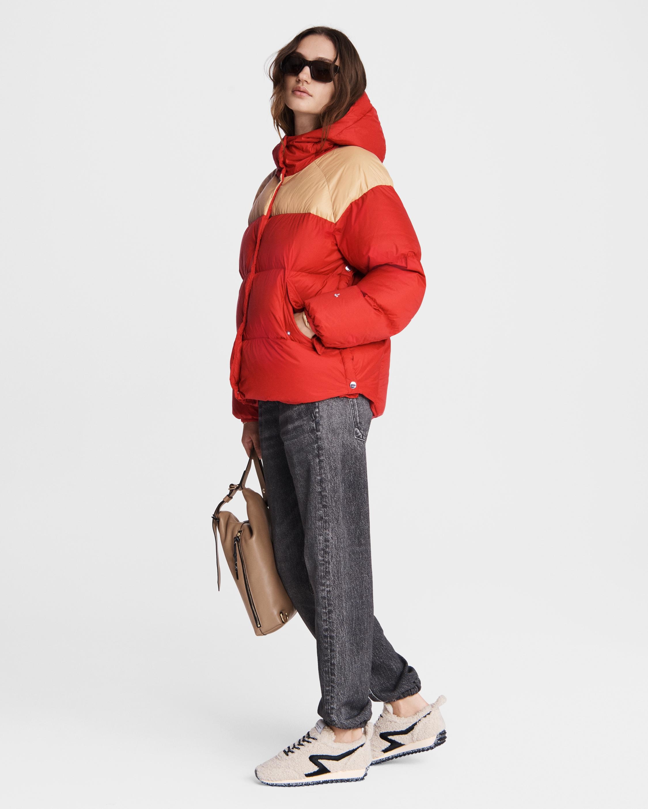 Joelle Nylon Puffer Jacket
Oversized Fit Jacket - 4