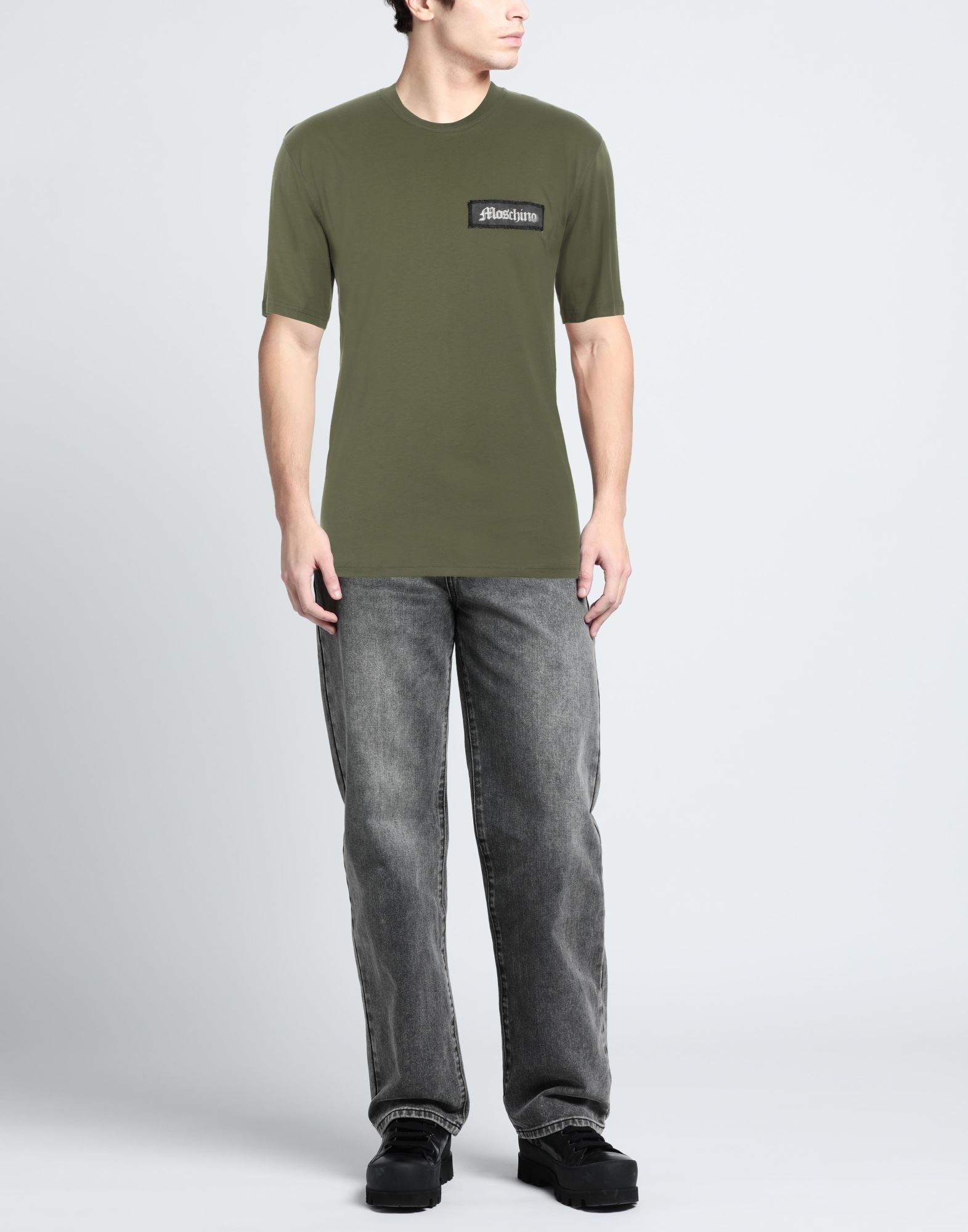 Military green Men's T-shirt - 2