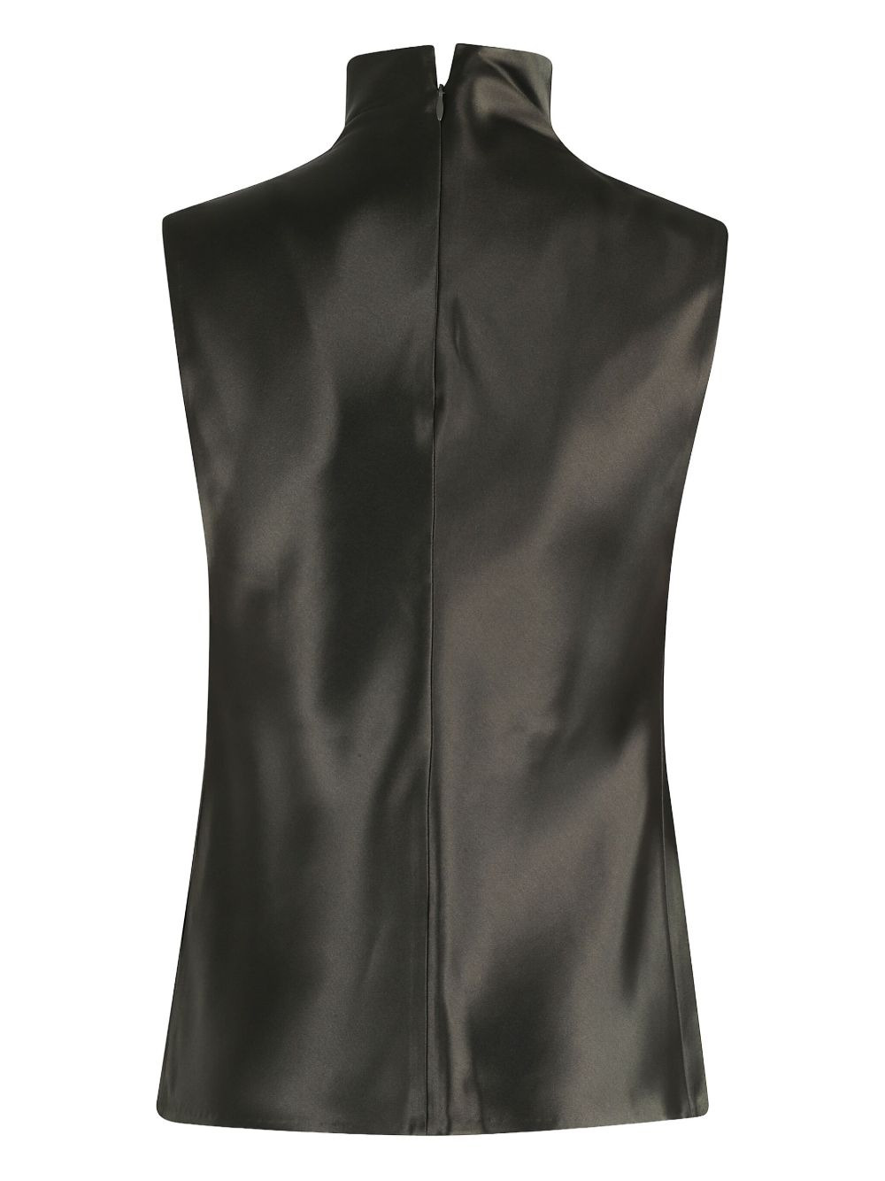 high-neck sleeveless top - 2