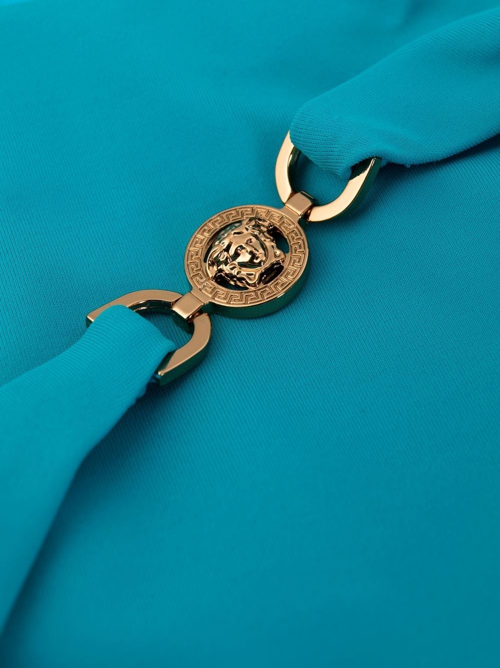 VERSACE Medusa plaque detail swimsuit | REVERSIBLE