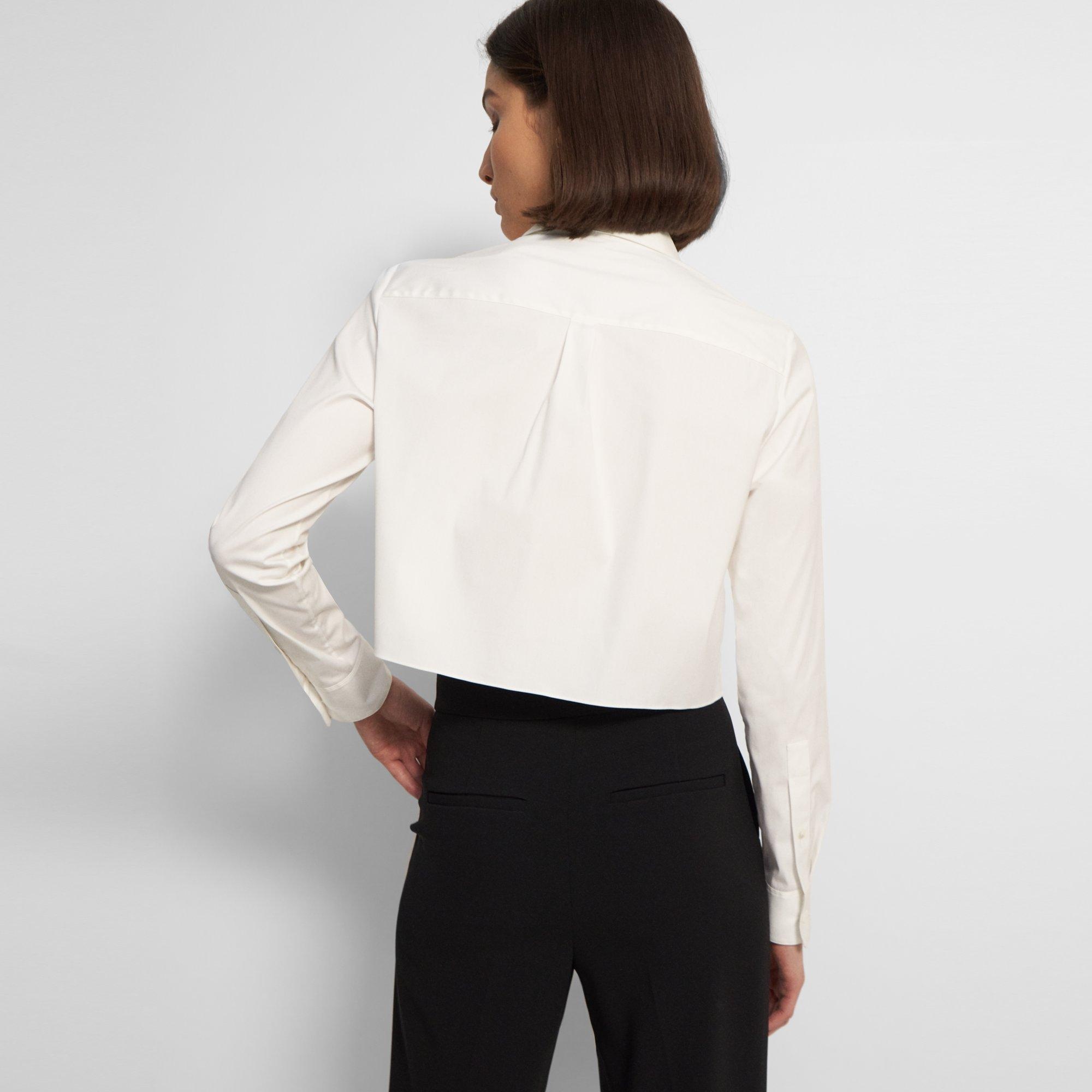Cropped Shirt in Good Cotton - 5