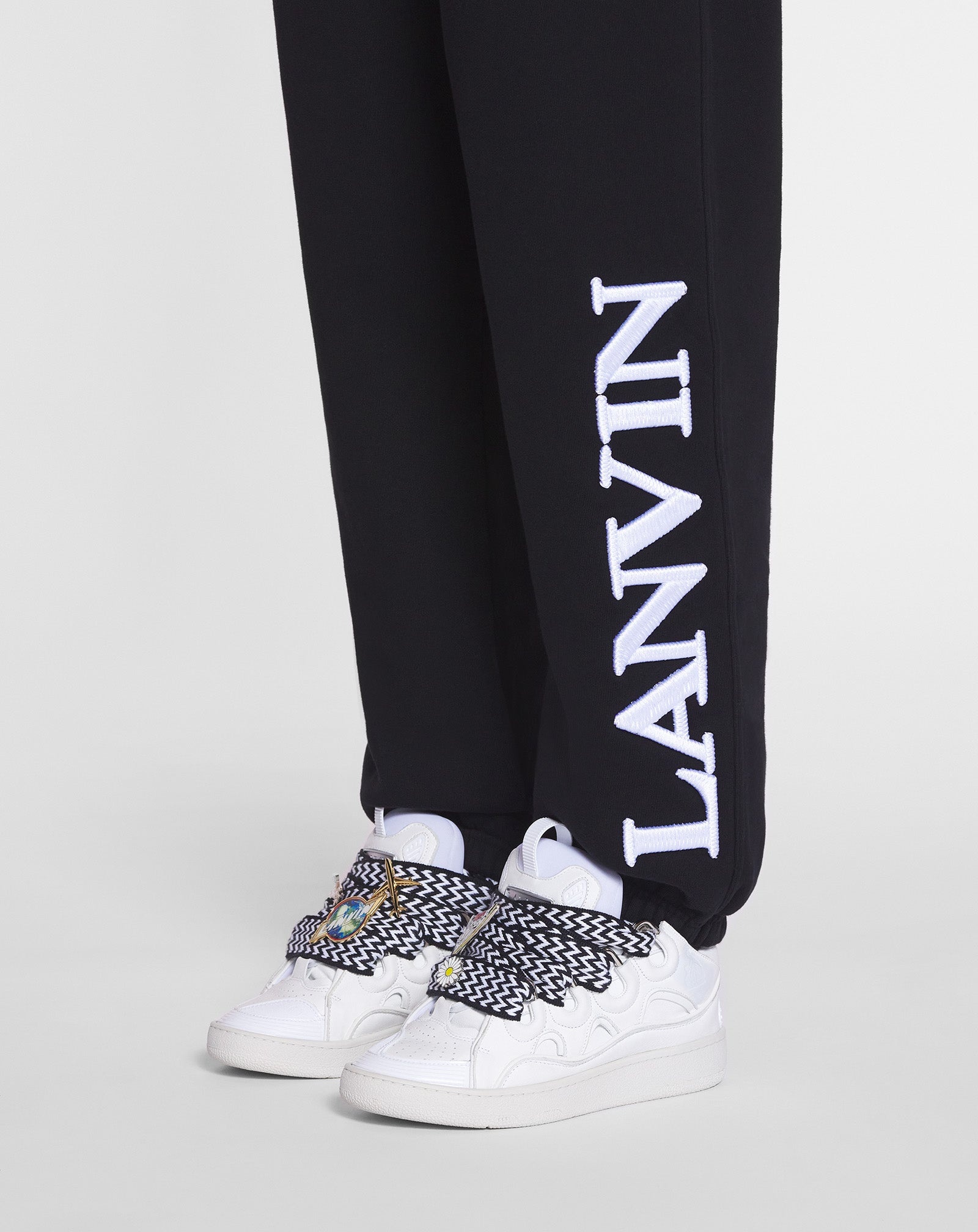 LANVIN X FUTURE UNISEX LOGO JOGGING PANTS - 7