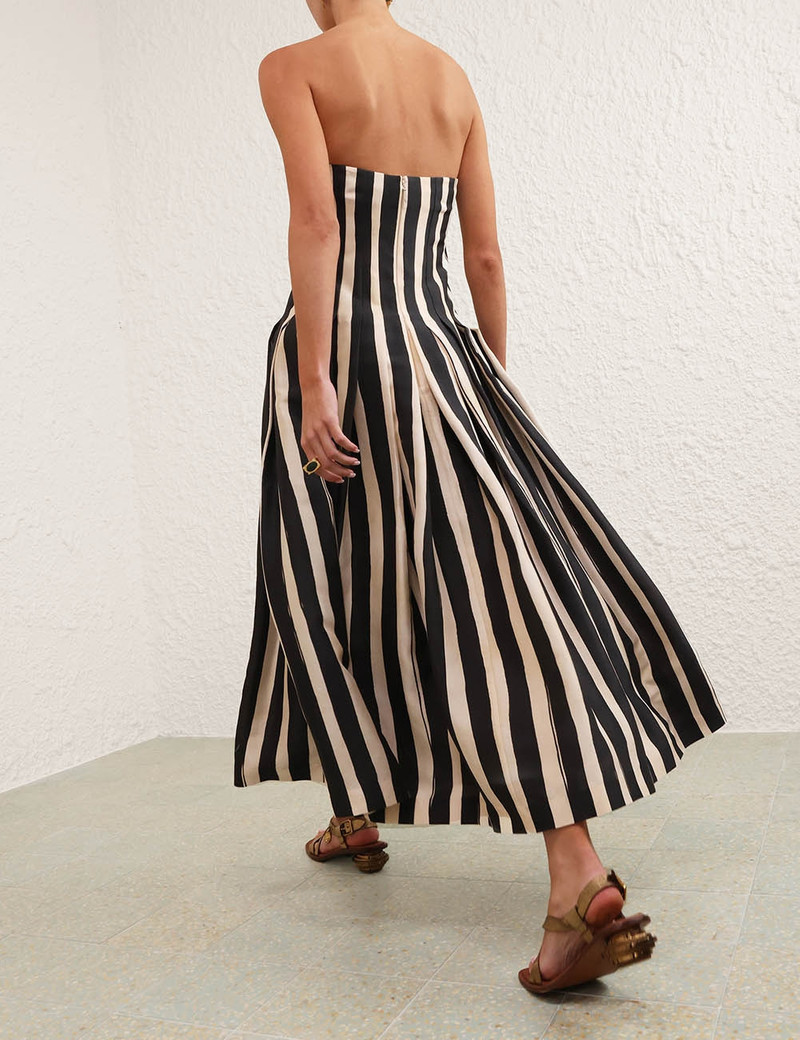 REBELLION PAINT STRIPE GOWN 8