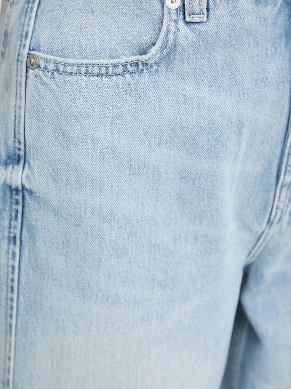 pleated-panel jeans - 3