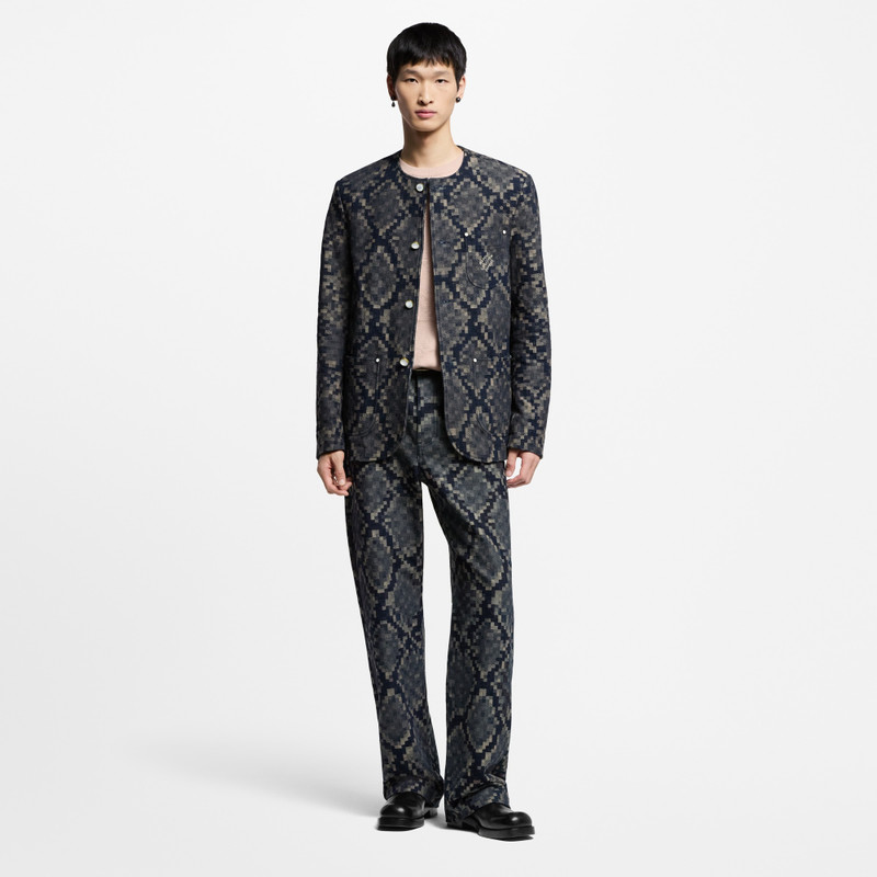 Louis Vuitton Graphic Denim Skate Pants outlook