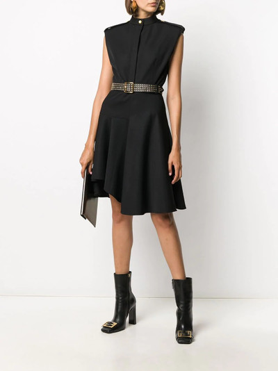 Alexander McQueen sleeveless mock neck dress outlook