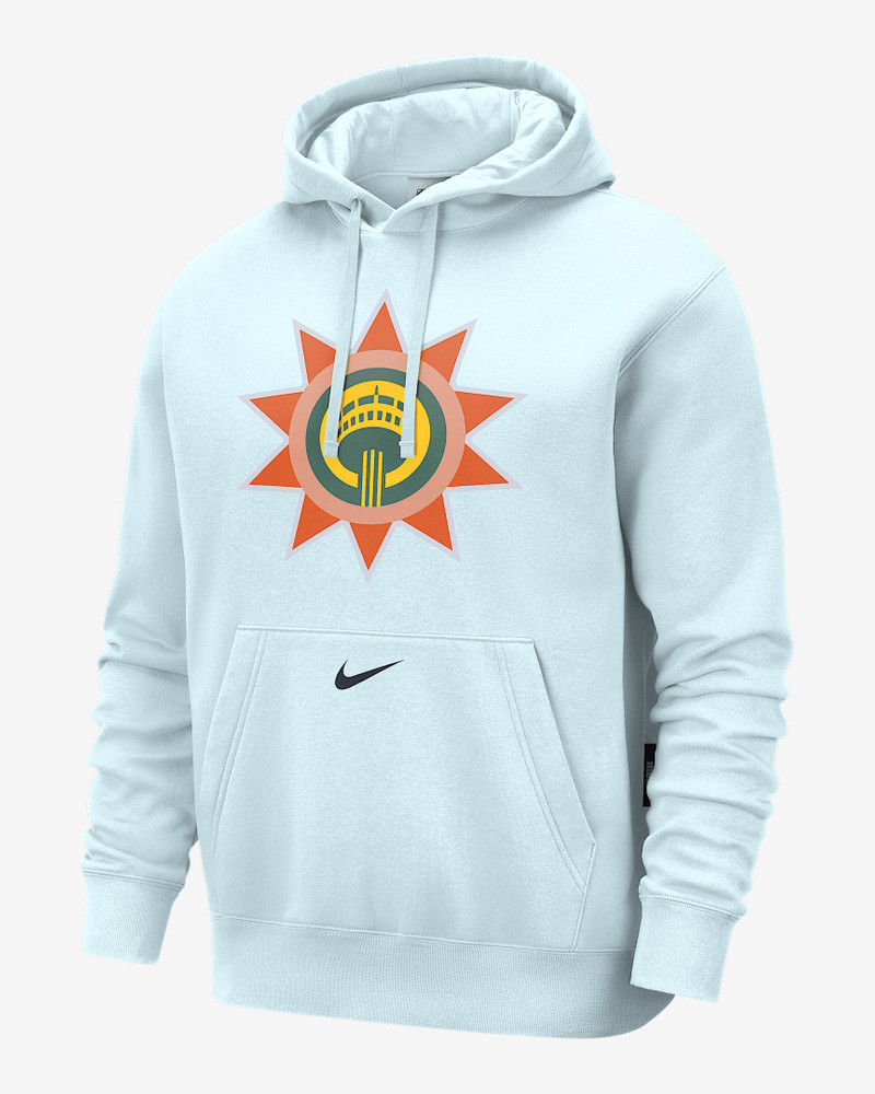San Antonio Spurs Club City Edition Men's Nike NBA Fleece Pullover Hoodie 1