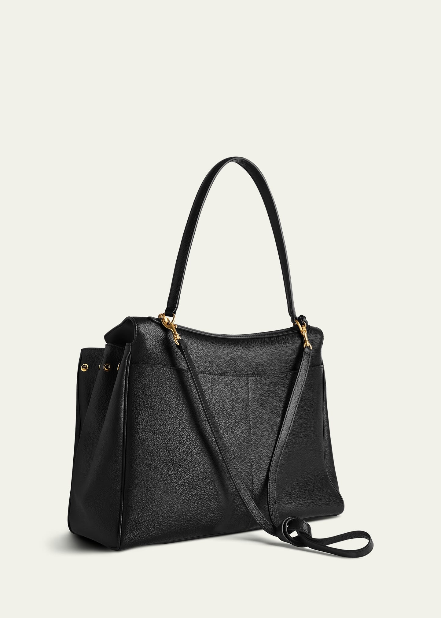 Rodeo Medium Grained Leather Top-Handle Bag - 2